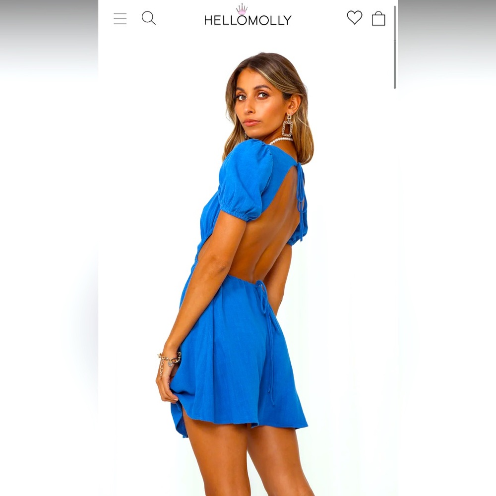 Hello Molly blue dress